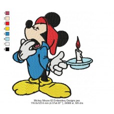Mickey Mouse 62 Embroidery Designs